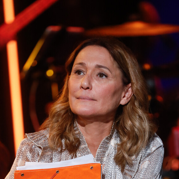 Exclusif - Daniela Lumbroso (productrice de l'émission) - Backstage - Enregistrement de l'émission "La fête de la Chanson française" au Dôme à Paris, présentée par L.Thilleman et A.Manoukian, et diffusée le 22 décembre sur France 3 © C.Clovis-P.Perusseau / Bestimage