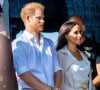 Pour promouvoir la prochaine salve des Invictus Games organisée au Canada en 2025, le prince Harry a une nouvelle fois donné de sa personne.
Dusseldorf, ALLEMAGNE - Le prince Harry, duc de Sussex, et Meghan Markle, duchesse de Sussex, lors de la septième journée des Invictus Games 2023 au Merkur Spiel-Arena à Dusseldorf.