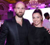 Denitsa Ikonomova et François Alu sont sur un petit nuage
Denitsa Ikonomova (enceinte) et son compagnon François Alu - Photocall du 5ème gala de charité de l'association "Les Bonnes Fées" à l'occasion de la campagne mondiale "Octobre Rose" à l'hôtel Peninsula, Paris. A l'occasion de la campagne mondiale "Octobre Rose", l'hôtel Peninsula Paris lance son programme caritatif "Peninsula in Pink", dont les bénéfices de 254 400 Euros seront reversés à l'association "Les Bonnes Fées". © Rachid Bellak/Bestimage  No Web - Belgique et Suisse