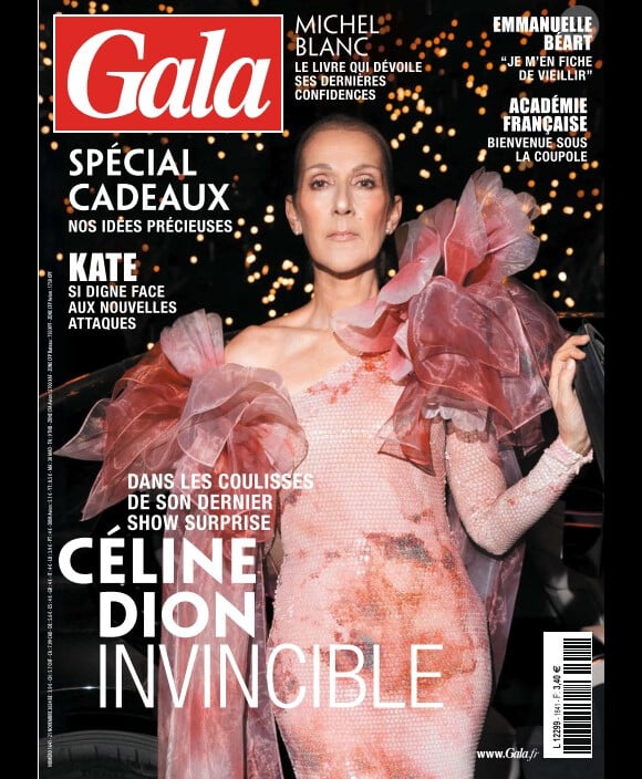 La une du magazine Gala