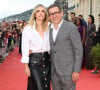 Alors qu'il est à retrouver ce soir à la télévision 
Laurence Arné et son compagnon Dany Boon sur le tapis rouge de la cérémonie de clôture du 38ème festival du film de Cabourg, France, le 15 juin 2024. Les Journées romantiques du 38ème Festival du film de Cabourg (Calvados) auront lieu du 12 au 16 juin. © Coadic Guirec/Bestimage 