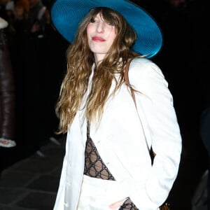 Lou Doillon - Arrivées au défilé de mode Haute-Couture "Jean Paul Gaultier" lors de la fashion week de Paris. Le 25 janvier 2023 © Veeren-Christophe Clovis / Bestimage 