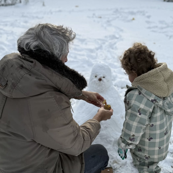 Marlowe en 2002, d'une précédente relation, et Laszlo en 2022, fruit de son union avec son compagnon Stéphane Manel. 

Instagram @loudoillon