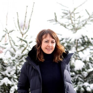 Valérie Bonneton - Photocall du film "Tombés du camion" lors du 27ème Festival International du Film de Comédie de l'Alpe d'Huez, le 19 janvier 2024. © Dominique Jacovides / Bestimage  