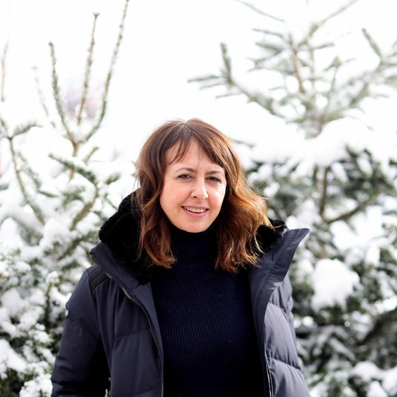 Valérie Bonneton - Photocall du film "Tombés du camion" lors du 27ème Festival International du Film de Comédie de l'Alpe d'Huez, le 19 janvier 2024. © Dominique Jacovides / Bestimage  