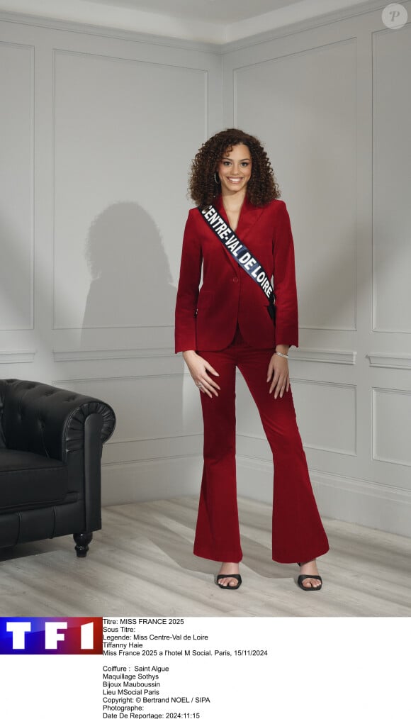 Tiffany Haie, Miss Centre-Val-de-Loire 2024 en route pour Miss France 2025.