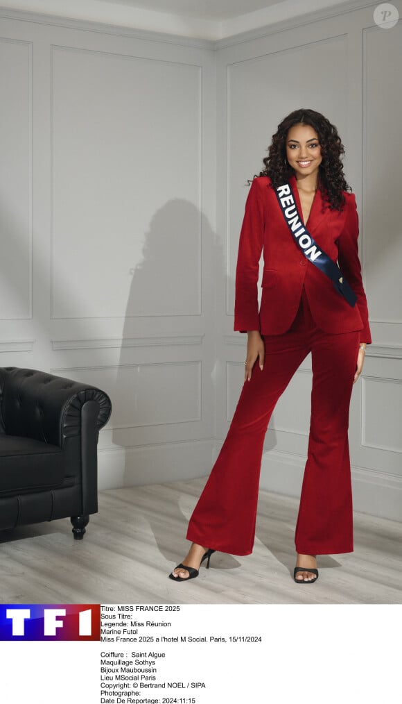  Miss Réunion s'est malencontreusement blessée. 
Marine Futol, Miss Réunion 2024 en route pour Miss France 2025.