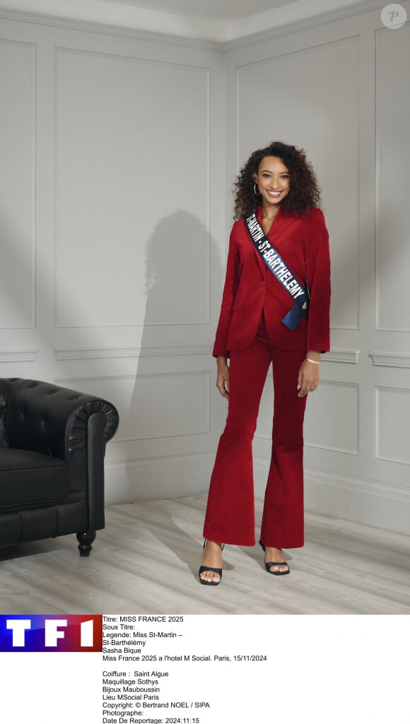 Sasha Bique, Miss St-Martin St-Barthélémy 2024 en route pour Miss France 2025.