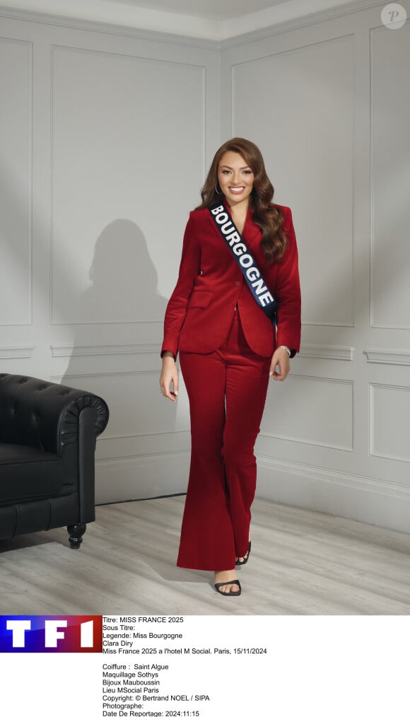 Clara Diry, Miss Bourgogne 2024 en route pour Miss France 2025.