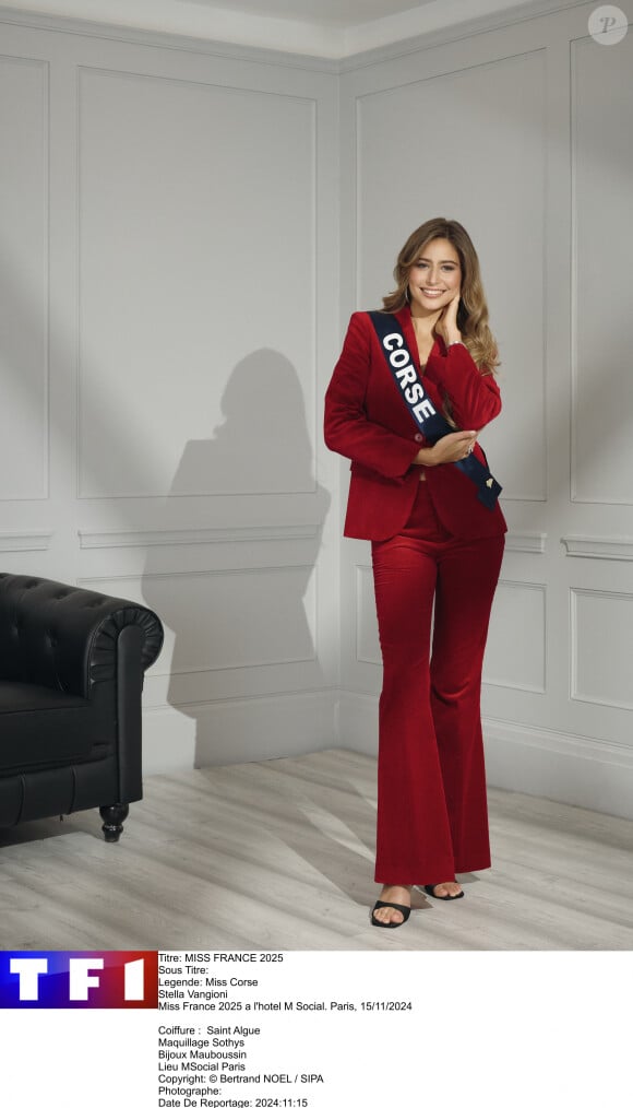 Stella Vangioni, Miss Corse 2024 en route pour Miss France 2025.