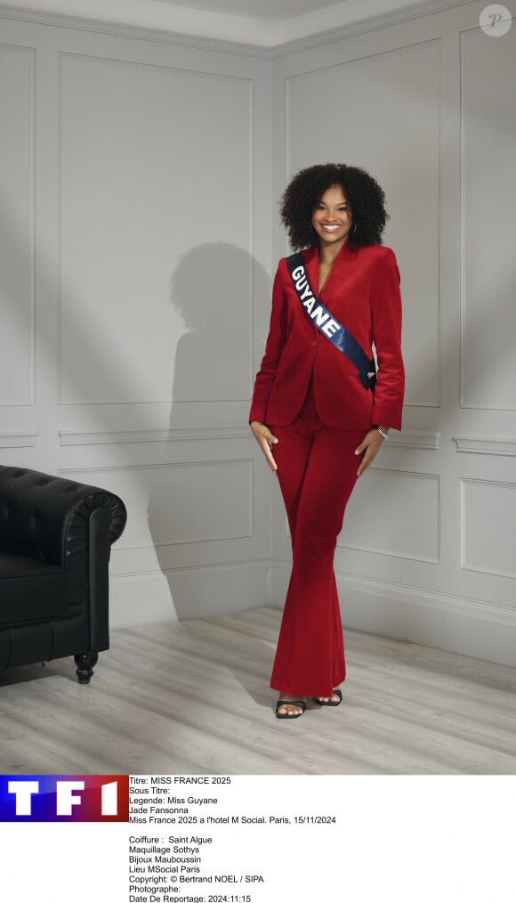 Jade Fansonna, Miss Guyane 2024 en route pour Miss France 2025.