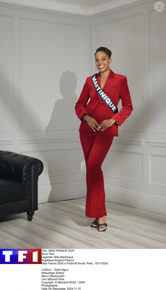 Angélique Angarni-Filopon, Miss Martinique 2024 en route pour Miss France 2025.