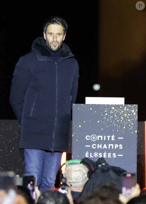Tony Estanguet - Lancement des Illuminations de Noël des Champs-Elysées à Paris le 24 novembre 2024. © Coadic Guirec/Bestimage