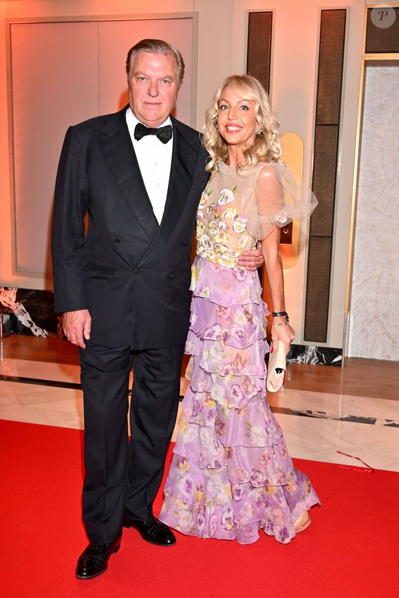 Charles et Camilla de Bourbon des deux Siciles durant la soirée de gala de la fondation Better World Fund à l'hôtel Carlton à Cannes lors du 77ème Festival de Cannes 2024, le 15 mai. © Bruno Bebert/Bestimage