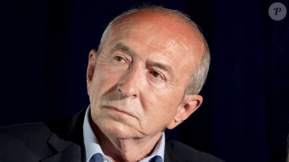 Gérard Collomb, candidat à la mairie du 9ème arrondissement de Lyon, lors d'un meeting à l'Embarcadère le 23 juin 2020. © Sandrine Thesillat / Panoramic / Bestimage