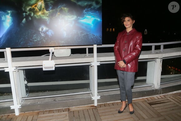 Audrey Tautou - Inauguration des décorations de Noël des Galeries Lafayette à Paris, le 8 novembre 2016. © CVS/Bestimage 