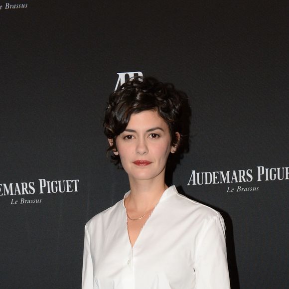 La notoriété d'Audrey Tautou a explosé à la sortie du film "Le fabuleux destin d'Amélie Poulain" de Jean-Pierre Jeunet
Exclusif - Audrey Tautou - La maison Audemars Piguet a célébré le lancement de la nouvelle Millenary Femme au Carreau du Temple à Paris. Pour la première fois , Audemars Piguet dévoile le coeur de la montre aux prestigieux invités de la soirée. La Millenary est une montre qui rassemble toutes les qualités d'un produit hors norme : Le rigueur des ingénieurs et la sensibilité des designers. Un dîner haut de gamme , à l'image de la soirée a été préparé par le chef Hélène Darroze, suivi d'un concert privé des She Keeps Bees. 
