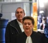 
L'animateur et producteur de télévision français Jean-Marc Morandini arrive avec son avocate Florence Rault au palais de justice de Paris, France, le 27 novembre 2024, avant une audience de son procès en appel pour "corruption de mineurs" sur trois adolescents entre 2009 et 2016. © Christophe Clovis/Bestimage 