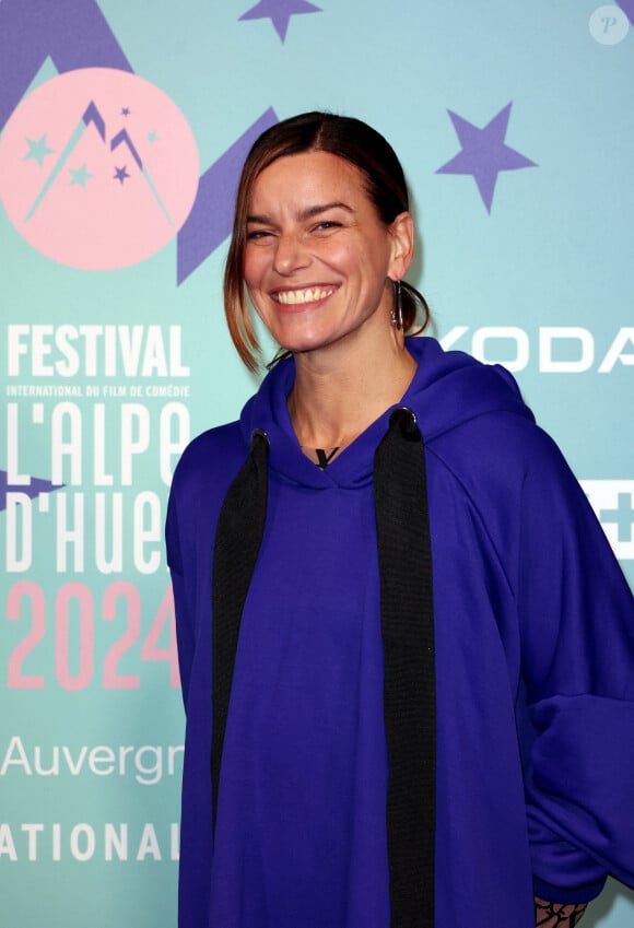 Ainsi que la danseuse professionnelle révélée dans "Danse avec les stars" Fauve Hautot.
Fauve Hautot au photocall du 27éme Festival International du Film de Comédie de l'Alpe d'Huez, France, le 19 janvier 2024. © Dominique Jacovides/Bestimage