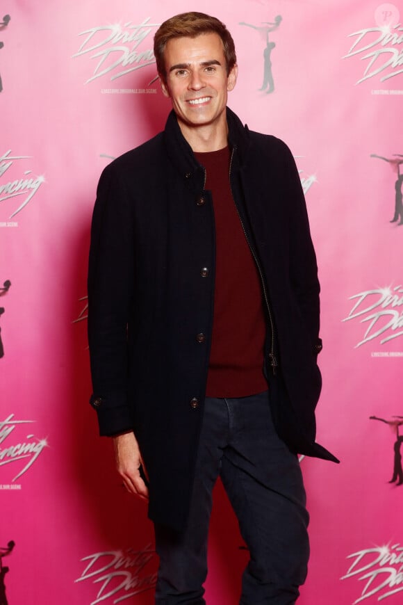 Jean-Baptiste Marteau a notamment fait le déplacement
Exclusif - Jean-Baptiste Marteau - Photocall du spectacle "Dirty Dancing" au Dôme de Paris. Le 27 novembre 2024 © Christophe Clovis / Bestimage