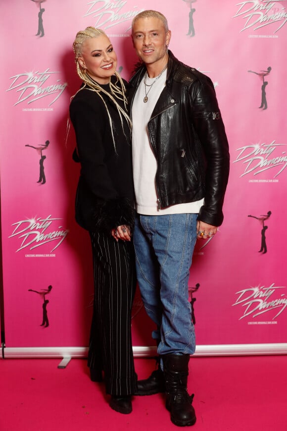 Exclusif - Katrina Patchett, Maxime Dereymez - Photocall du spectacle "Dirty Dancing" au Dôme de Paris. Le 27 novembre 2024 © Christophe Clovis / Bestimage