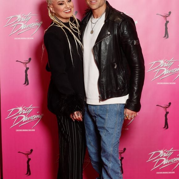 Exclusif - Katrina Patchett, Maxime Dereymez - Photocall du spectacle "Dirty Dancing" au Dôme de Paris. Le 27 novembre 2024 © Christophe Clovis / Bestimage