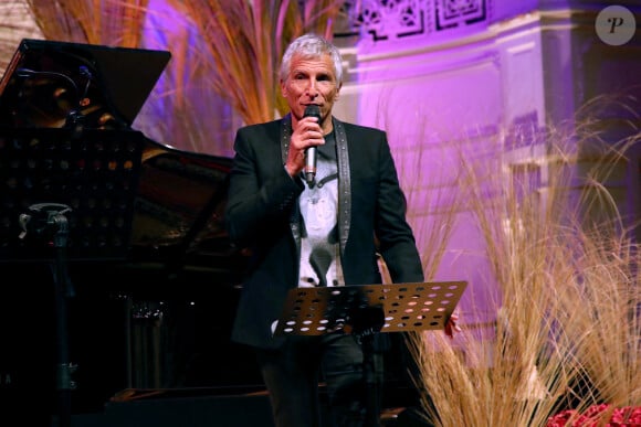 Nagui (président de la soirée) à la soirée de gala Enfance Majuscule à Salle Gaveau à Paris le 7 octobre 2024. Enfance Majuscule milite activement pour une libération de la parole des victimes, et pour une réelle prise en compte par les pouvoirs publics des violences et des maltraitances quotidiennes subies par les enfants. © Bertrand Rindoff / Bestimage 