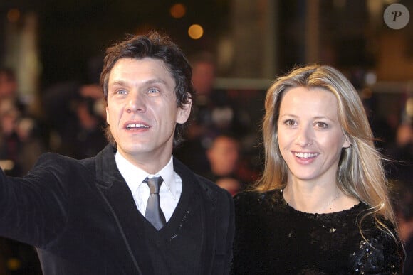 Marc Lavoine et Sarah Poniatowski aux NRJ Music Awards, le 21 janvier 2006.