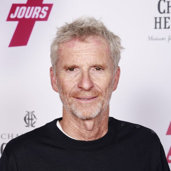 Exclusif - Denis Brogniart - Soirée "Télé 7 Jours Summer Party" au restaurant "Monsieur Bleu" à Paris le 14 juin 2022. © Christophe Aubert via Bestimage