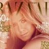L'actrice américaine Jennifer Aniston en couverture du magazine Harper's Bazaar