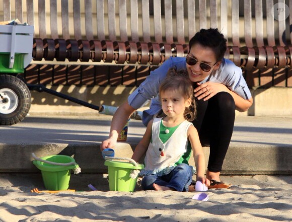 Jessica Alba et sa délicieuse fille Honor à Beverly Hills