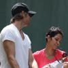 Halle Berry et Gabriel Aubry accompagnent Nahla au parc. Avril 2010