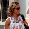 Melanie Brown et son mari Stephen Belafonte étaient aperçus, ce samedi 10 avril, à l'aéroport de Burbank, de retour de leur séjour à Las Vegas.