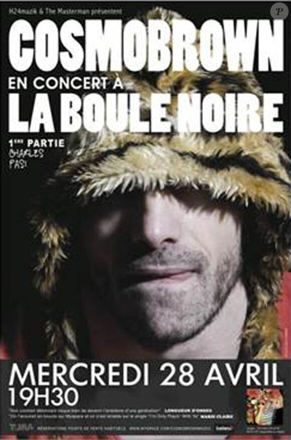 CosmoBrown fait paraître au en 2010 I'm only playing with ya, sonpremier album. En concert à la Boule Noire (Paris) le 28 avril.