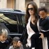 Angelina Jolie était déjà une maman comblée avec ses quatre aînés : Maddox, 8 ans, Pax, 6 ans, Zahara, 5 ans, Shiloh, 3 ans.