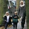 Apple, 6 ans, et Moses, 4 ans, sont aussi blonds que leur jolie maman,  l'actrice Gwyneth Paltrow.