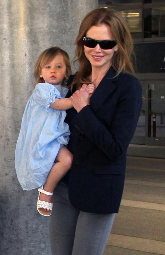 Depuis deux ans, la petite Sunday Rose fait la joie de sa mère, l'actrice Nicole Kidman, qui ne voit plus beaucoup les deux enfants qu'elle avait adoptés avec Tom Cruise.