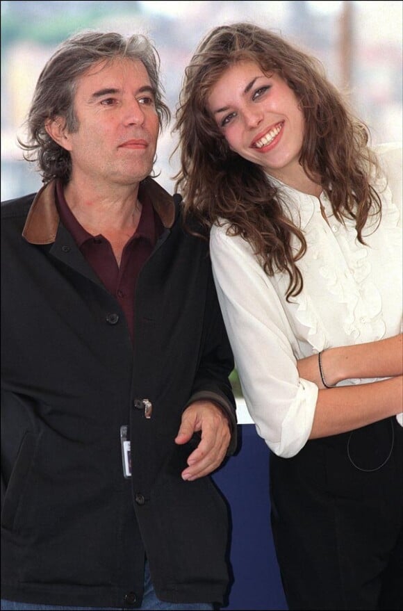 Jacques Doillon et sa fille Lou, à Cannes.
