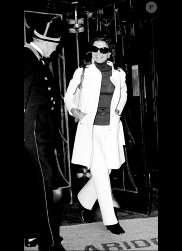 Jackie Kennedy à Londres en 1970