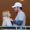 Anna Faris et Chris Pratt sortent main dans la main dans les rues de Los Angeles, vendredi 30 avril... Pour mettre un terme aux rumeurs de séparation ?