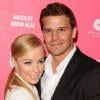 David Boreanaz avec sa femme Jaime Bergman en avril 2010 à Los Angeles