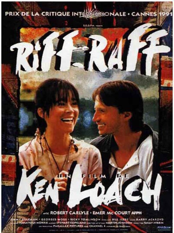 L'affiche de Riff-Raff, de Ken Loach.