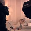 Making of de la campagne Coco Cocoon avec Vanessa Paradis et Karl Lagerfeld