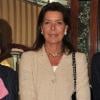 La princesse Caroline de Hanovre au restaurant parisien Le Grand Véfour, le 5 mai 2010, pour l'annonce des nominations du prix Prince Pierre de Monaco