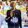Amaury Leveaux bat le record du Monde du 100m NL en petit bassin en 44"94 aux Championnats d'Europe de Rijeka en 2008