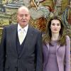 Le Roi Juan Carlos Ier et la Princesse Letizia d'Espagne