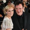 Diane Kruger et Quentin Tarantino à Cannes en 2009