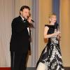 Russell Crowe et Cate Blanchett lors de la cérémonie d'ouverture du 63e festival de Cannes le 12 mai 2010