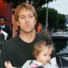 Larry Birkhead et Dannielynn, la fille d'Anna Nicole Smith, à Los Angeles, le 26 novembre 2007 !