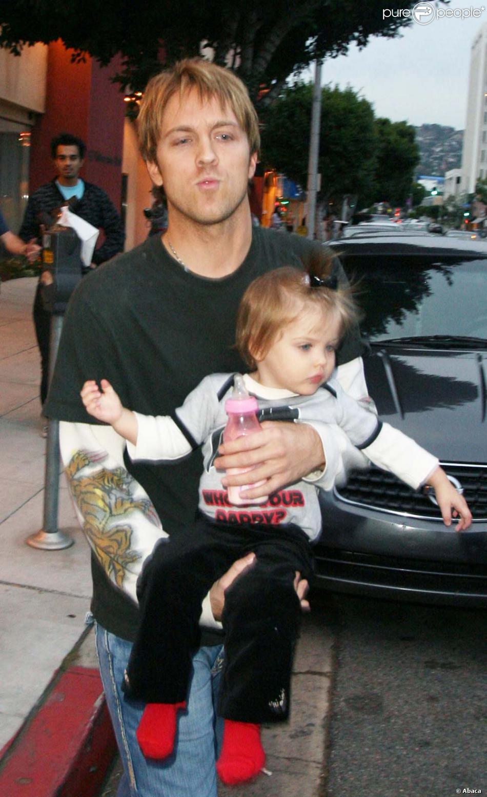 Larry Birkhead et Dannielynn, la fille d